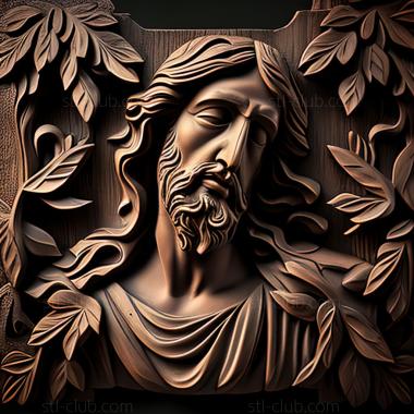 3D model st jesus (STL)